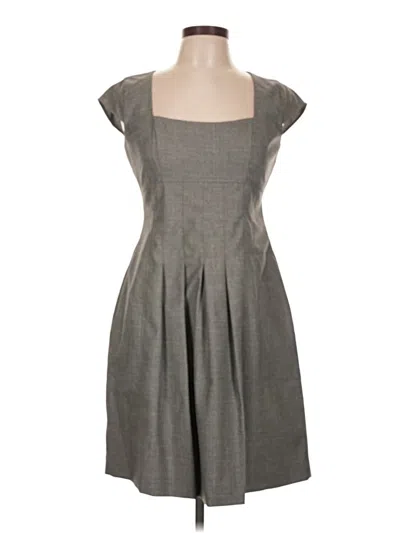 Pre-owned Evan Picone Casual Dress In Gray