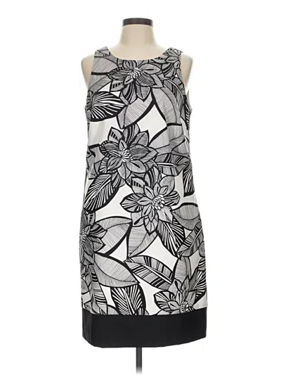 Pre-owned Evan Picone Casual Dress In Gray