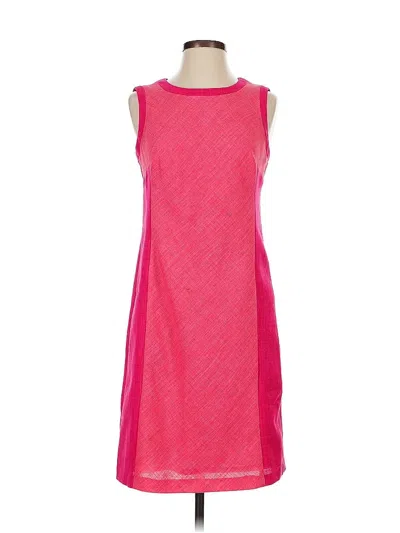 Pre-owned Evan Picone Casual Dress In Pink