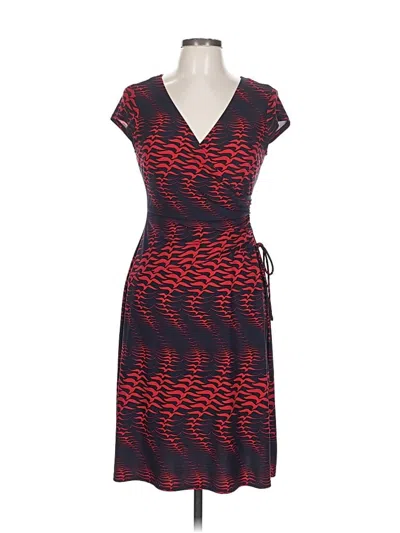 Pre-owned Evan Picone Casual Dress In Red