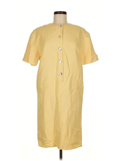 Pre-owned Evan Picone Casual Dress In Yellow