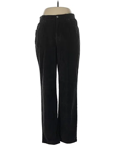 Pre-owned Evan Picone Casual Pants In Black