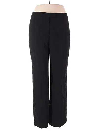 Pre-owned Evan Picone Casual Pants In Black