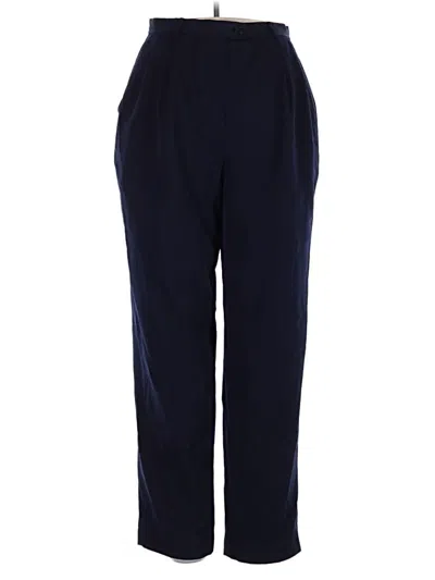 Pre-owned Evan Picone Casual Pants In Blue
