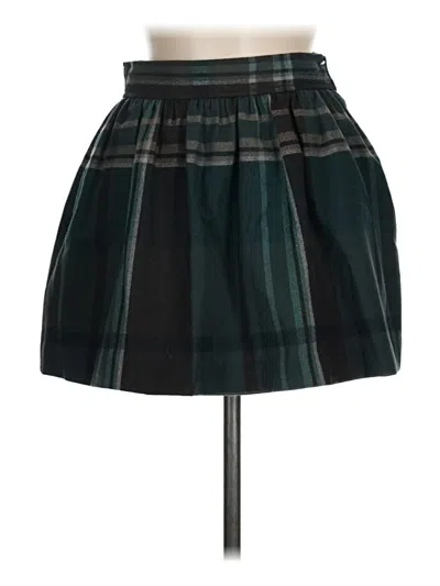 Pre-owned Evan Picone Casual Skirt In Black