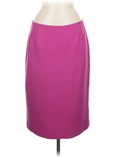 Pre-owned Evan Picone Casual Skirt In Pink