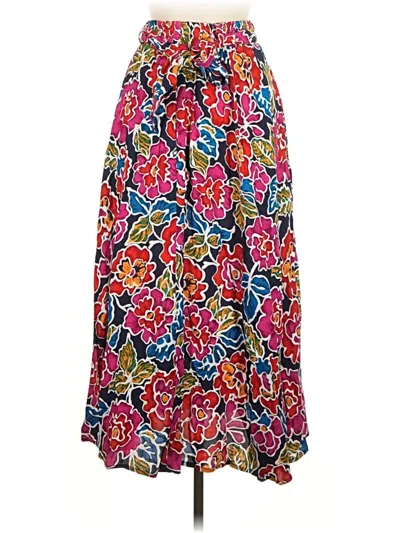 Pre-owned Evan Picone Casual Skirt In Red