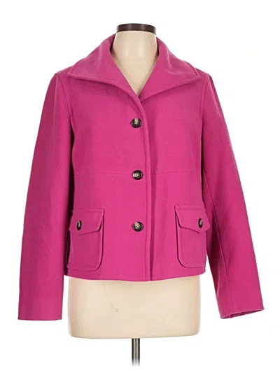Pre-owned Evan Picone Coat In Pink