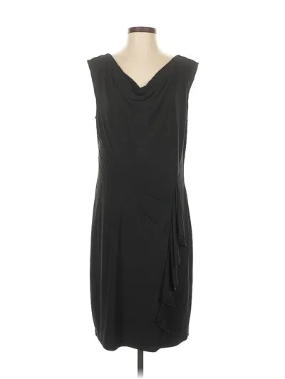Pre-owned Evan Picone Cocktail Dress In Black