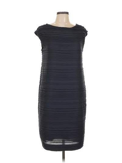 Pre-owned Evan Picone Cocktail Dress In Black