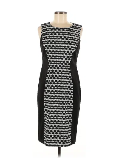 Pre-owned Evan Picone Cocktail Dress In Black