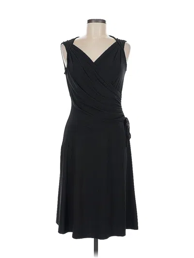 Pre-owned Evan Picone Cocktail Dress In Black
