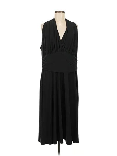 Pre-owned Evan Picone Cocktail Dress In Black