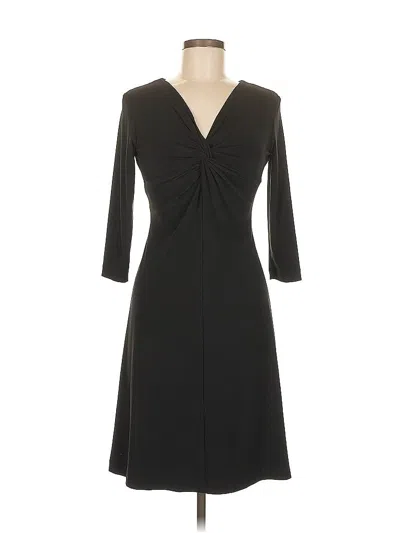 Pre-owned Evan Picone Cocktail Dress In Black