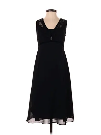 Pre-owned Evan Picone Cocktail Dress In Black