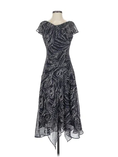 Pre-owned Evan Picone Cocktail Dress In Black