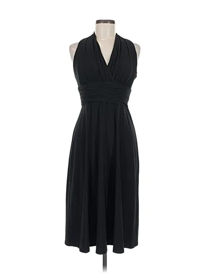 Pre-owned Evan Picone Cocktail Dress In Black