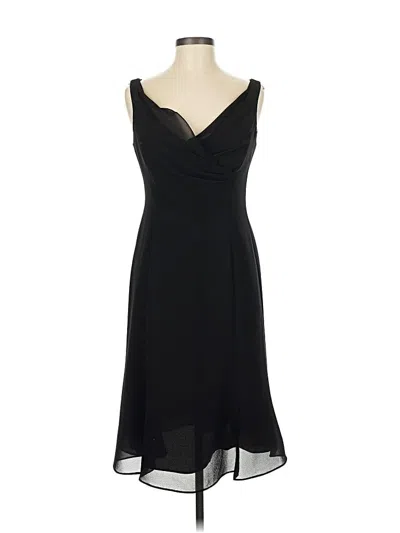 Pre-owned Evan Picone Cocktail Dress In Black