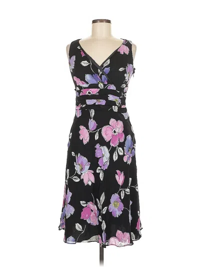 Pre-owned Evan Picone Cocktail Dress In Black