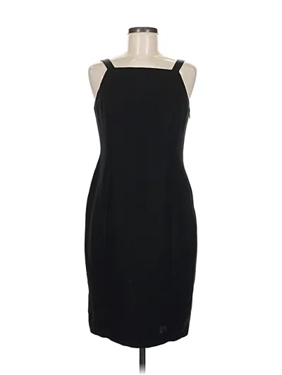 Pre-owned Evan Picone Cocktail Dress In Black
