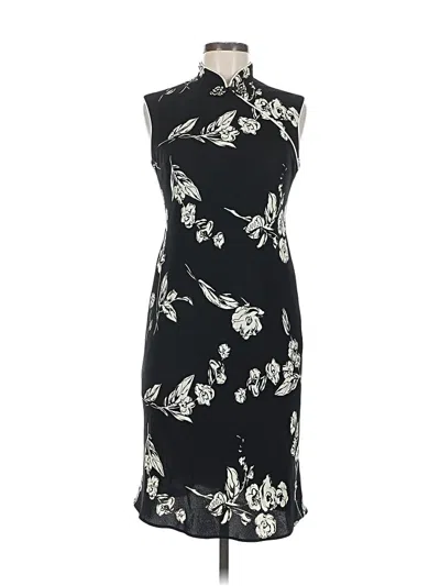 Pre-owned Evan Picone Cocktail Dress In Black