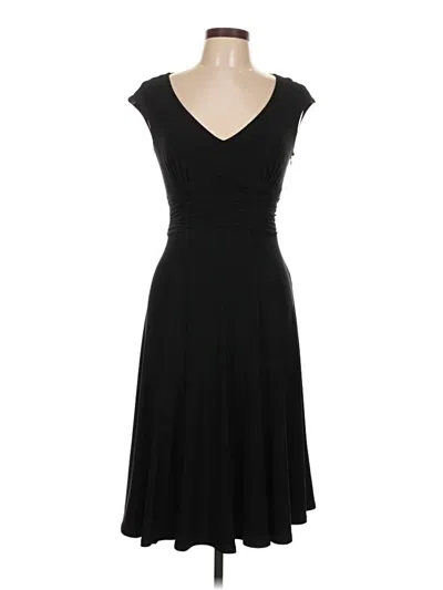Pre-owned Evan Picone Cocktail Dress In Black