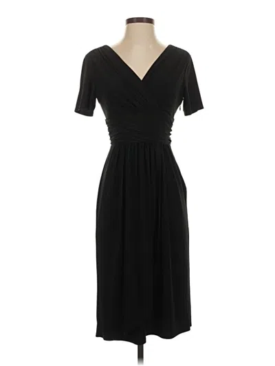 Pre-owned Evan Picone Cocktail Dress In Black