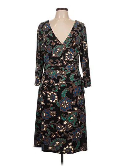 Pre-owned Evan Picone Cocktail Dress In Black