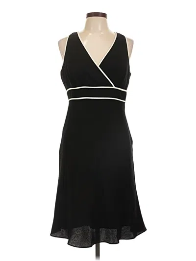 Pre-owned Evan Picone Cocktail Dress In Black