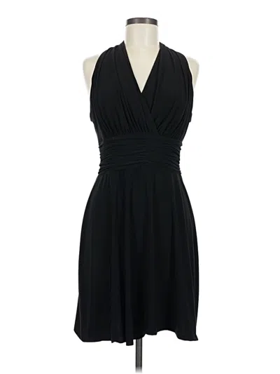 Pre-owned Evan Picone Cocktail Dress In Black