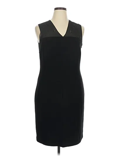 Pre-owned Evan Picone Cocktail Dress In Black