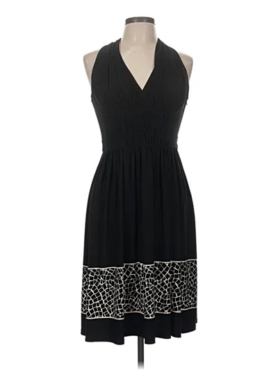 Pre-owned Evan Picone Cocktail Dress In Black