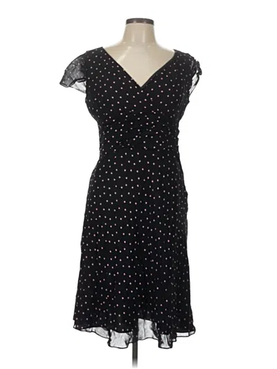 Pre-owned Evan Picone Cocktail Dress In Black