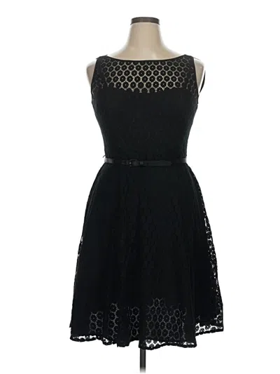 Pre-owned Evan Picone Cocktail Dress In Black