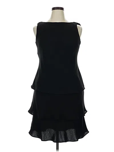 Pre-owned Evan Picone Cocktail Dress In Black