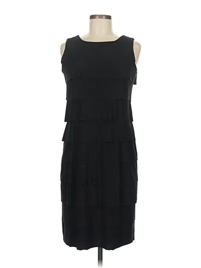 Pre-owned Evan Picone Cocktail Dress In Black