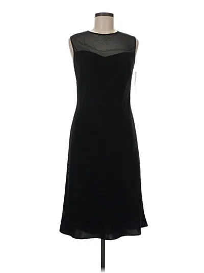 Pre-owned Evan Picone Cocktail Dress In Black