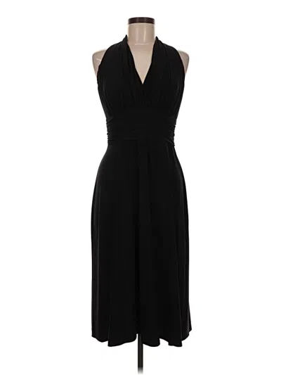 Pre-owned Evan Picone Cocktail Dress In Black