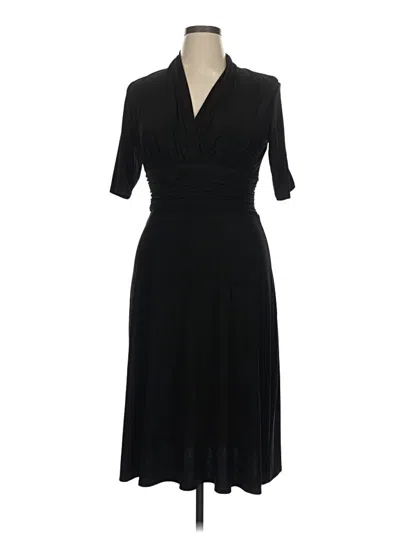 Pre-owned Evan Picone Cocktail Dress In Black