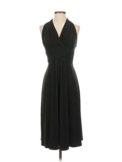 Pre-owned Evan Picone Cocktail Dress In Black