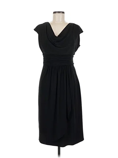 Pre-owned Evan Picone Cocktail Dress In Black