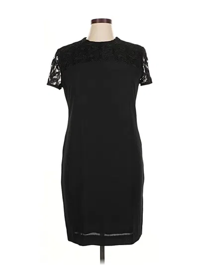 Pre-owned Evan Picone Cocktail Dress In Black