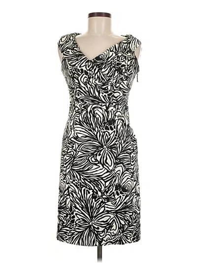 Pre-owned Evan Picone Cocktail Dress In Black