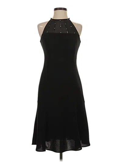 Pre-owned Evan Picone Cocktail Dress In Black