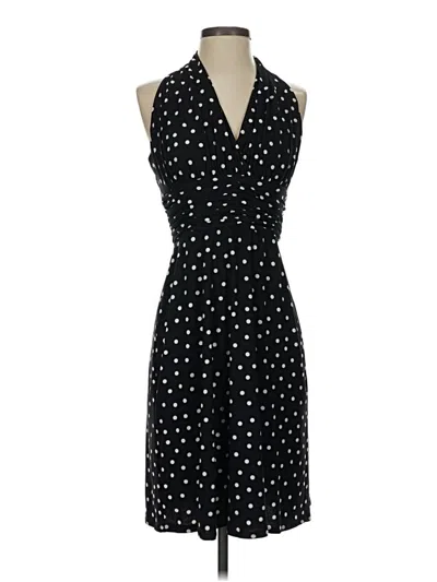 Pre-owned Evan Picone Cocktail Dress In Black
