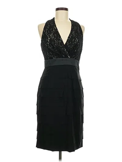 Pre-owned Evan Picone Cocktail Dress In Black