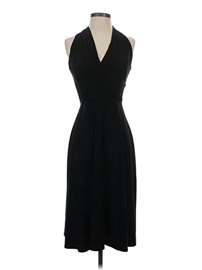 Pre-owned Evan Picone Cocktail Dress In Black
