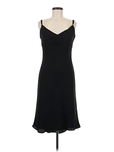 Pre-owned Evan Picone Cocktail Dress In Black