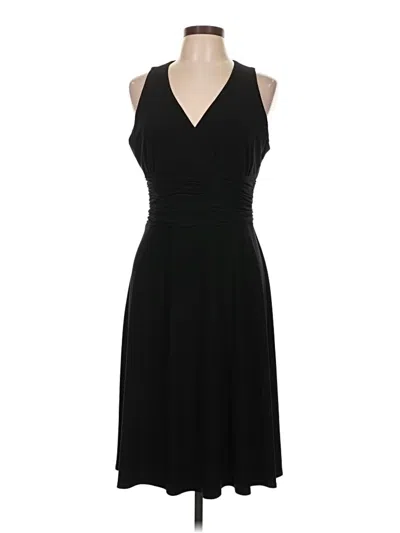 Pre-owned Evan Picone Cocktail Dress In Black