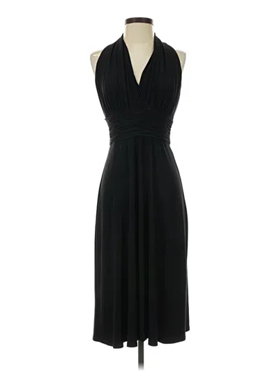 Pre-owned Evan Picone Cocktail Dress In Black